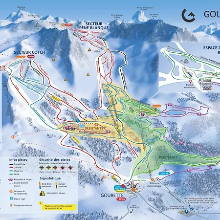 Lägenhet Pour 8 Personnes A Gourette
