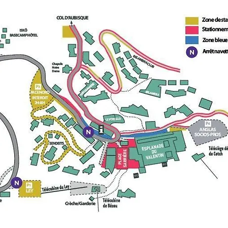 Pour 8 Personnes A Gourette Lägenhet *